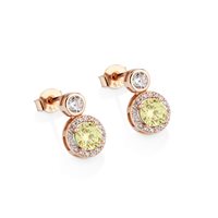 Orecchini Marcello Pane Donna in Argento Zirconia ORDV 112